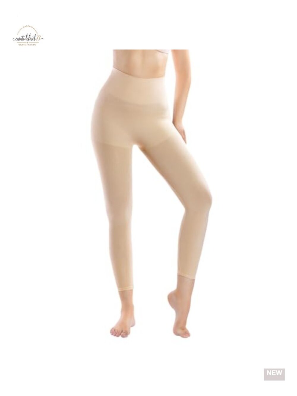 Women's Light Compression Leggings High Waisted Tummy Control Seamless